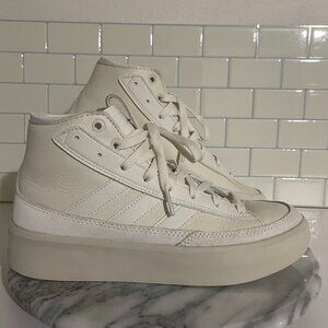 Adidas ZNSORED Hi Shoes Off White /Off White, mens size 7